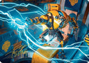 Mendicant Core, Guidelight Art Card (12/54) (Gold-Stamped Signature) - [Art Series: Aetherdrift]