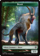 Beast (0010) // Servo Double-Sided Token - Commander: Aetherdrift