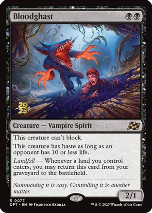Bloodghast - Prerelease Cards Foil