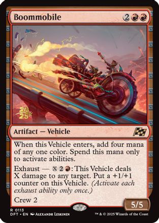 Boommobile - Prerelease Cards Foil