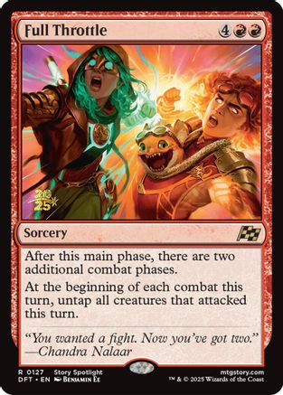 Full Throttle [Prerelease Cards] Foil