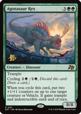 Agonasaur Rex - Prerelease Cards Foil