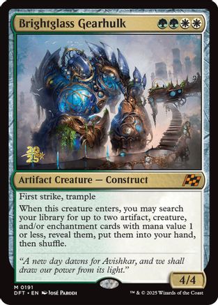 Brightglass Gearhulk - Prerelease Cards Foil