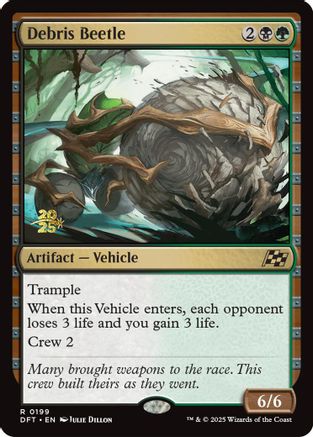 Debris Beetle [Prerelease Cards] Foil