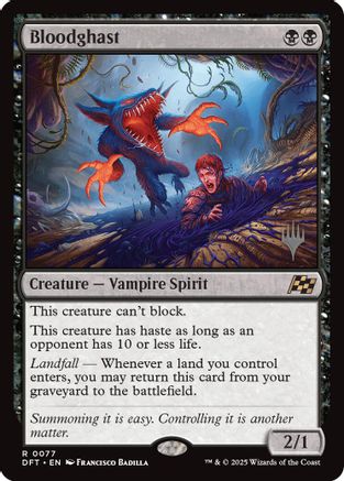 Bloodghast - Promo Pack: Aetherdrift Foil