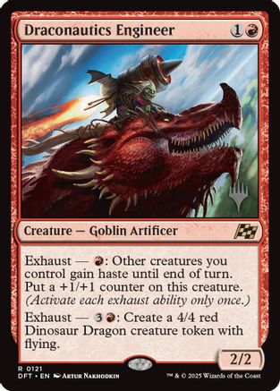 Draconautics Engineer [Promo Pack: Aetherdrift] Foil