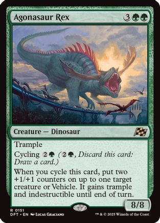 Agonasaur Rex - Promo Pack: Aetherdrift Foil