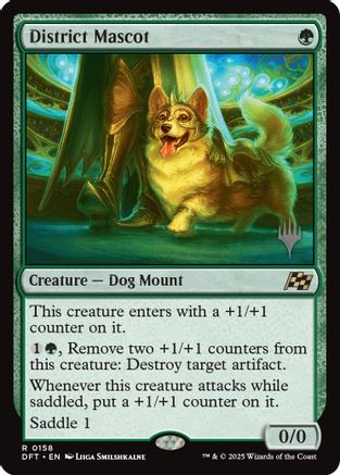District Mascot [Promo Pack: Aetherdrift] Foil