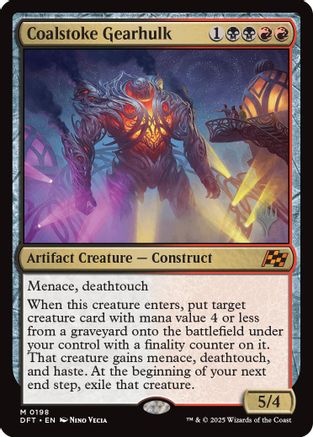 Coalstoke Gearhulk [Promo Pack: Aetherdrift] Foil
