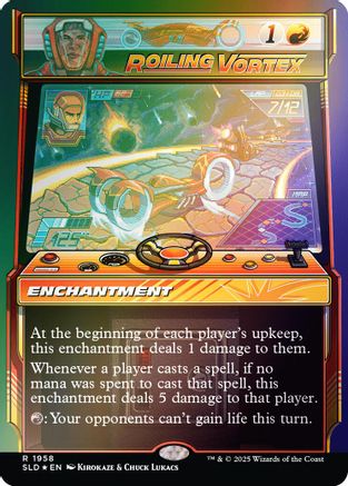 Roiling Vortex (Rainbow Foil) [Secret Lair Drop Series] Foil