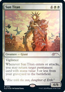 Sun Titan (Rainbow Foil) [Secret Lair Drop Series] Foil
