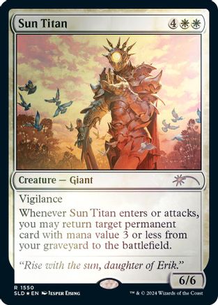 Sun Titan (Rainbow Foil) [Secret Lair Drop Series] Foil