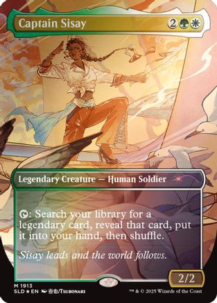 Captain Sisay (1913) (Rainbow Foil) - Secret Lair Drop Series Foil