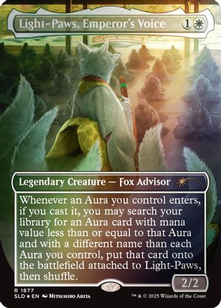 Light-Paws, Emperor's Voice (Rainbow Foil) [Secret Lair Drop Series] Foil