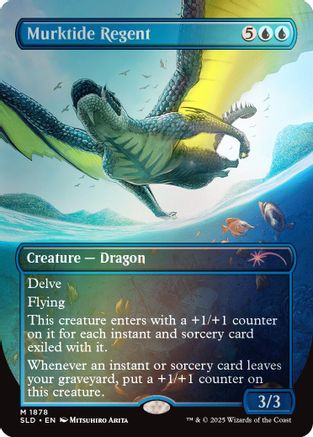 Murktide Regent (Rainbow Foil) [Secret Lair Drop Series] Foil