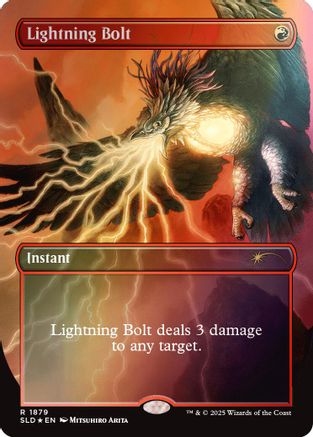 Lightning Bolt (1879) (Rainbow Foil) [Secret Lair Drop Series] Foil