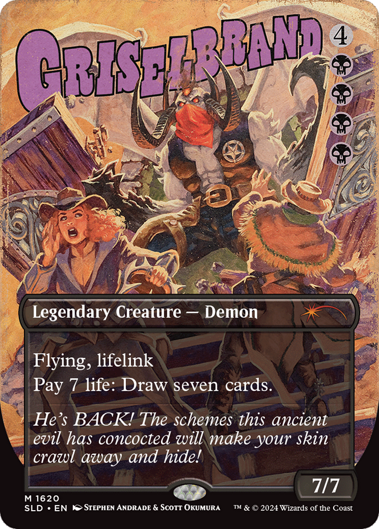 Griselbrand (1620) (Borderless) [Secret Lair Drop]
