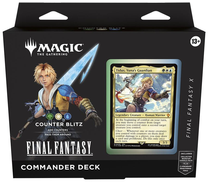 FINAL FANTASY X コマンダーデッキ　カウンターブリッツ FINAL FANTASY - Commander Deck (Counter Blitz FINAL FANTASY X)