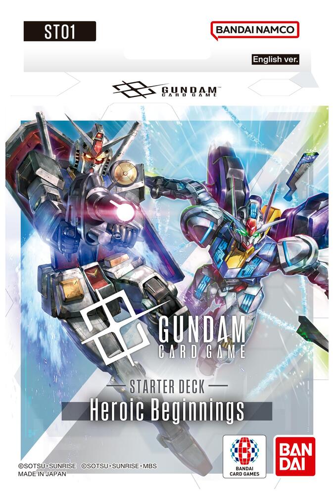 Starter Deck 01: Heroic Beginnings - (ST01) [Gundam Trading Card Game]