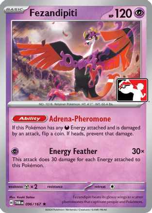 Fezandipiti - 96/167 [Prize Pack Series Cards]