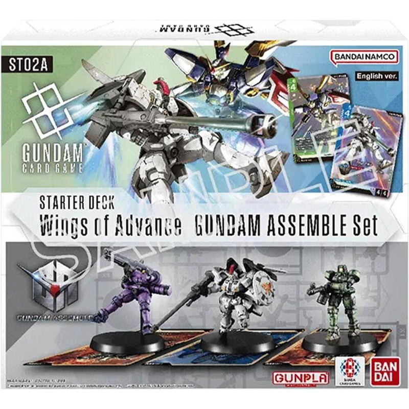 Starter Deck 02: Wings of Advance - Gundam Assemble Starter Set - (ST02) [Gundam Trading Card Game]