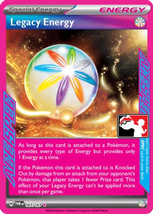 Legacy Energy - 167/167 [Prize Pack Series Cards] - Holofoil