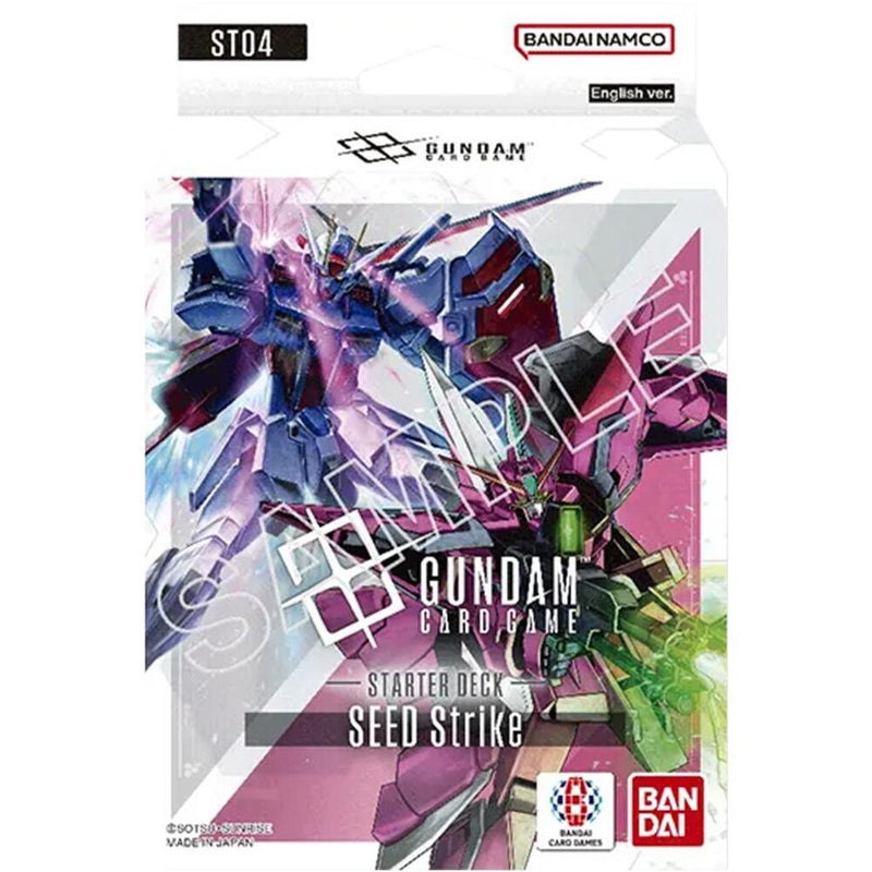 Starter Deck 04: SEED Strike - (ST04) [Gundam Trading Card Game]