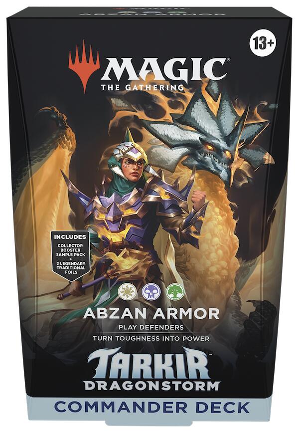 Tarkir: Dragonstorm - Commander Deck (Abzan Armor) Tarkir: Dragonstorm - Commander Deck (Abzan Armor)
