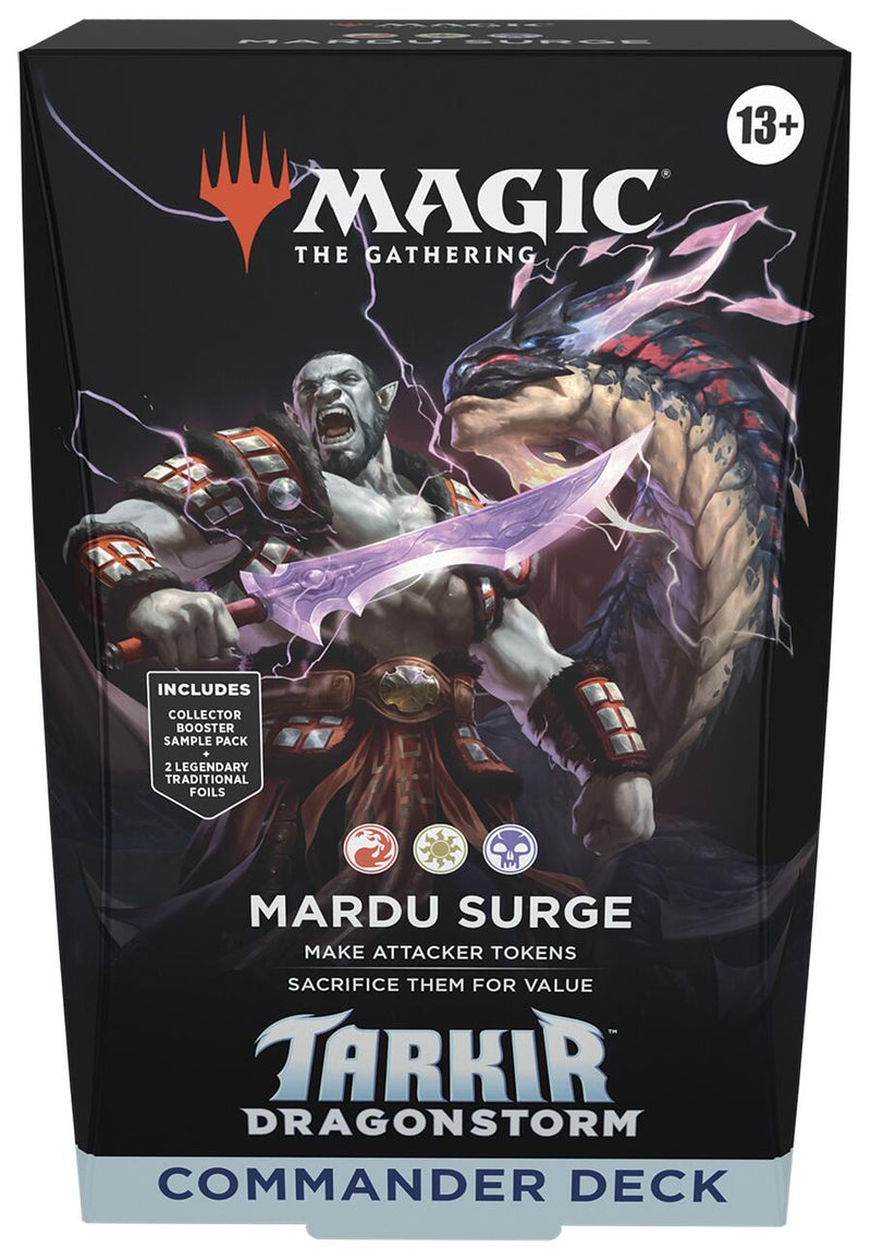 Tarkir: Dragonstorm - Commander Deck (Mardu Surge) Tarkir: Dragonstorm - Commander Deck (Mardu Surge)
