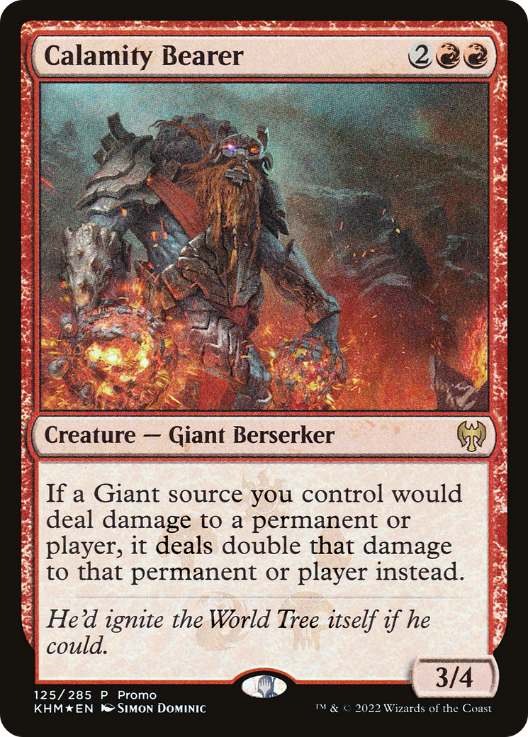 Calamity Bearer - Kaldheim Promos Foil