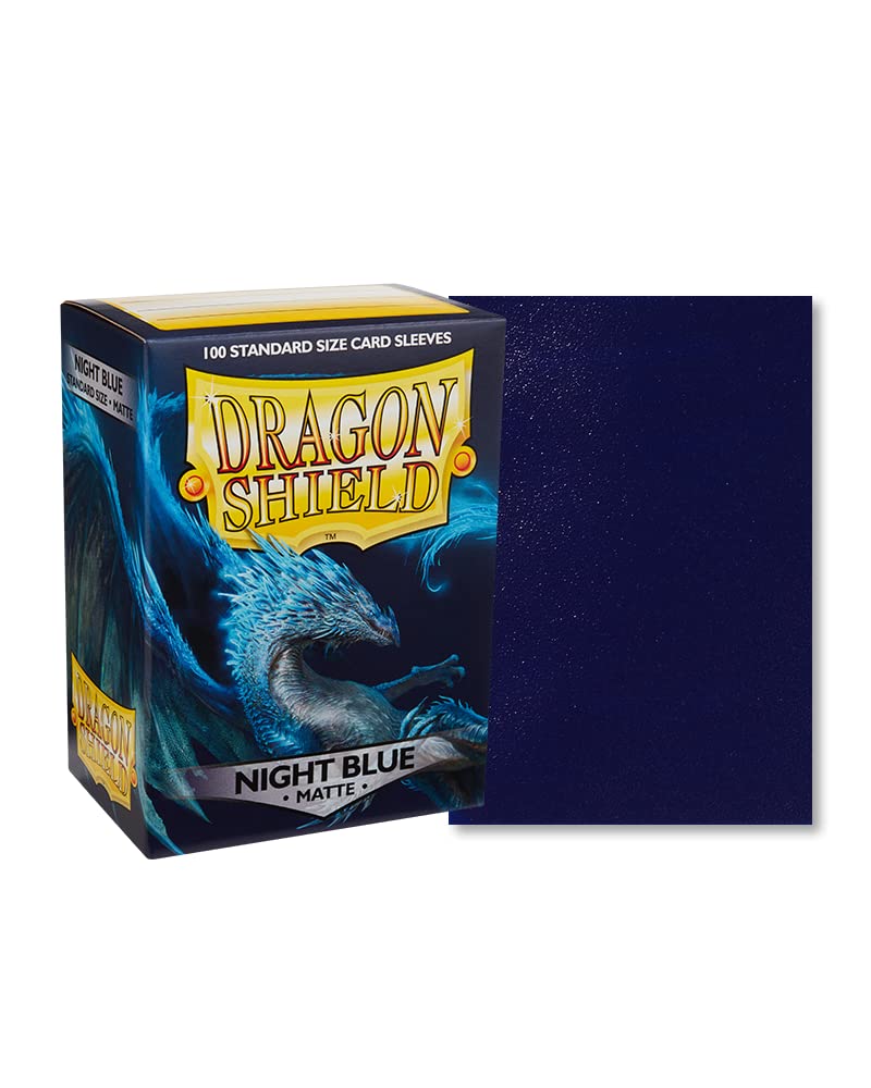 Dragon Shield Standard Matte Night Blue (100ct)