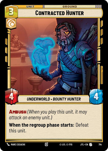 Contracted Hunter (714) (714) [Jump to Lightspeed]