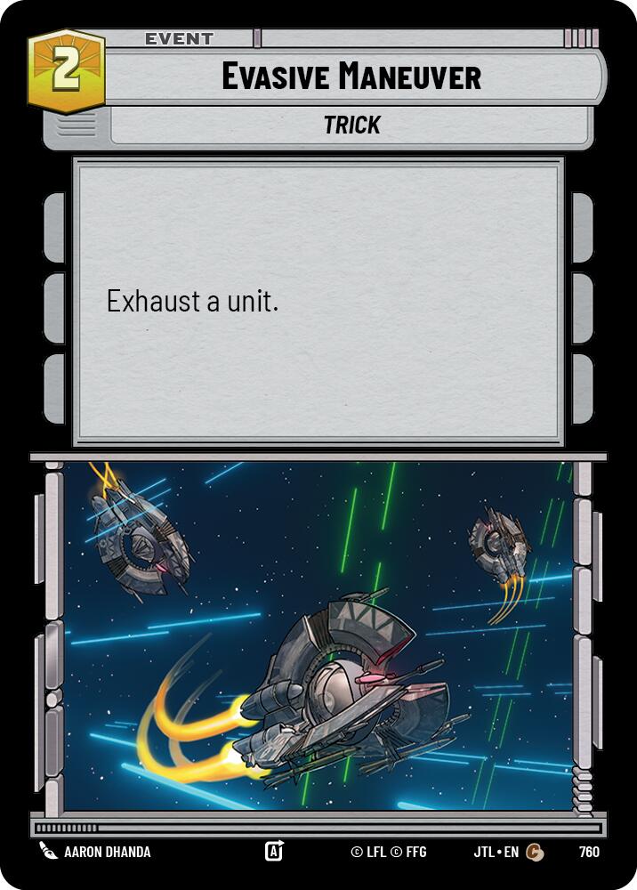 Evasive Maneuver (760) (760) [Jump to Lightspeed]