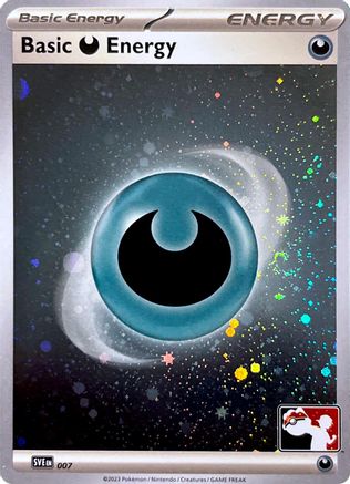 Basic Darkness Energy - 7 (Cosmos Holo) [Prize Pack Series Cards] - Holofoil