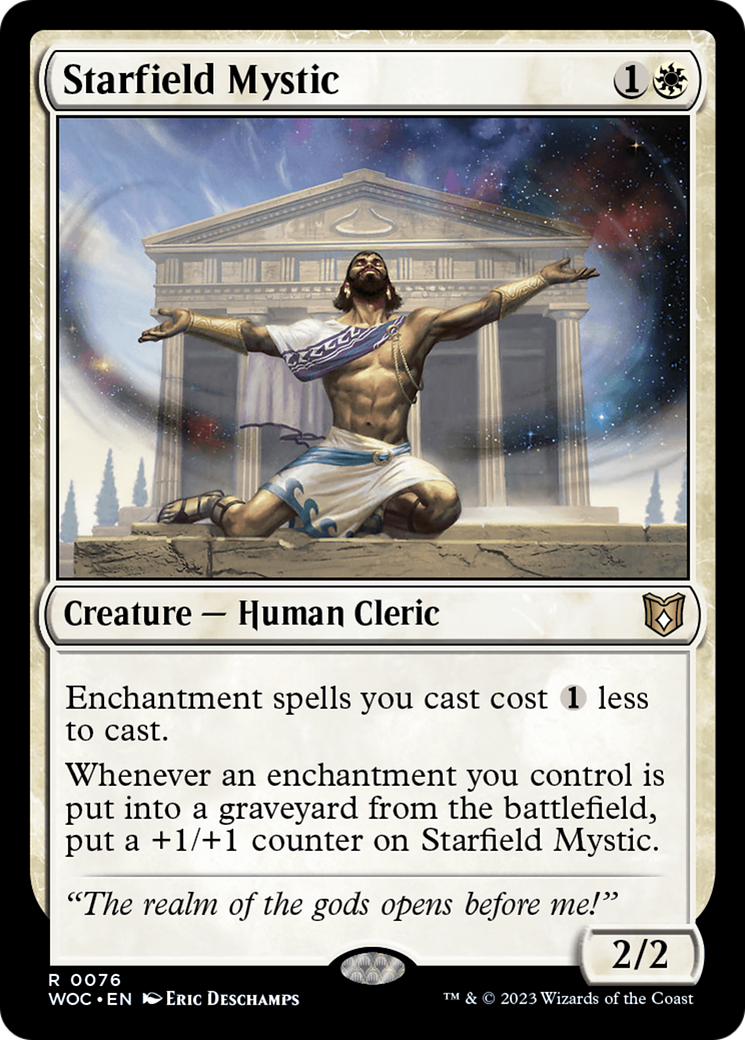 Starfield Mystic - [Wilds of Eldraine Commander]