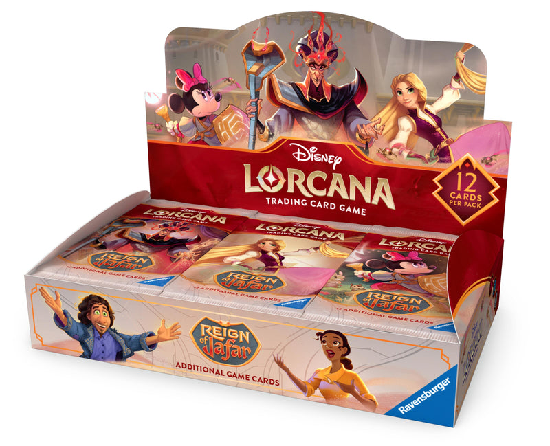 lorcana booster box card list Reign of Jafar