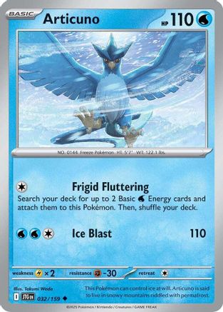 Articuno 032/159 [SV09 Journey Together]