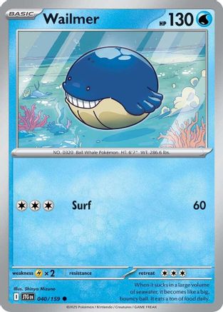 Wailmer 040 [SV09 Journey Together]