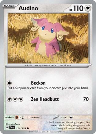 Audino 124 [SV09 Journey Together]