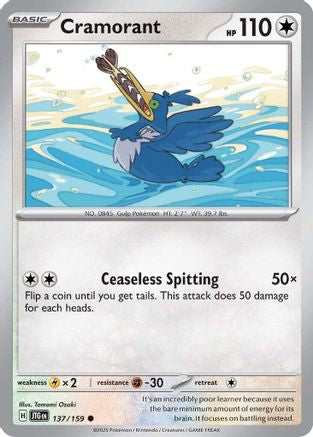 Cramorant 137 [SV09 Journey Together]
