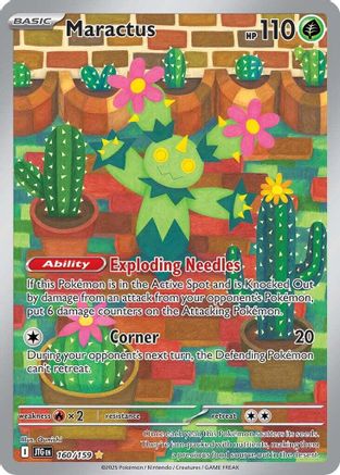 Maractus - 160/159 [SV09 Journey Together] - Holofoil