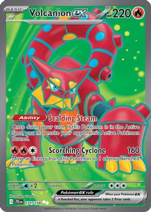 Volcanion ex - 171/159 [SV09 Journey Together] - Holofoil