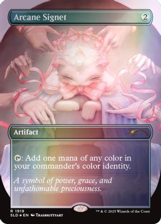 Arcane Signet (1919) (Rainbow Foil) [Secret Lair Drop Series] Foil