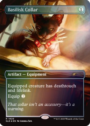 Basilisk Collar (1920) (Rainbow Foil) [Secret Lair Drop Series] Foil