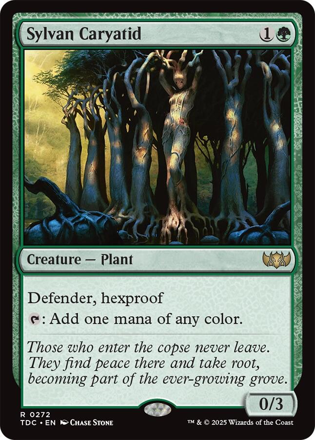 Sylvan Caryatid [Tarkir: Dragonstorm Commander]