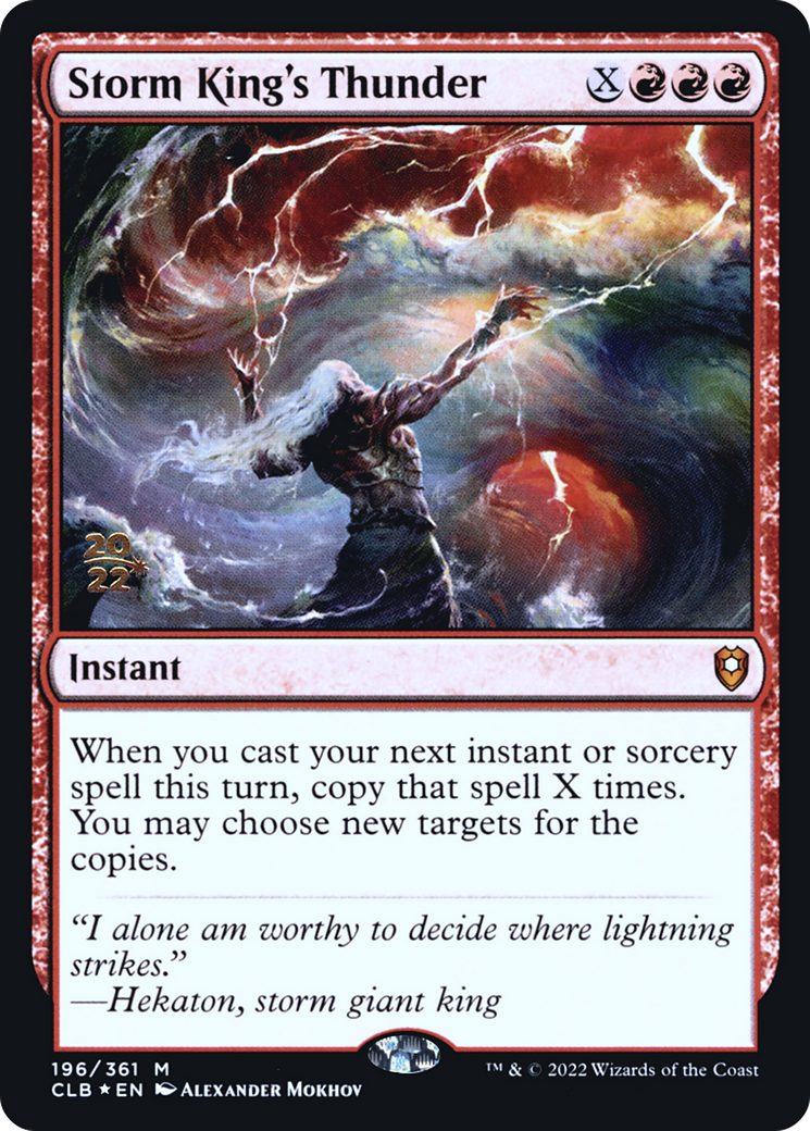 Storm King's Thunder - [Battle for Baldur's Gate Promos] Foil
