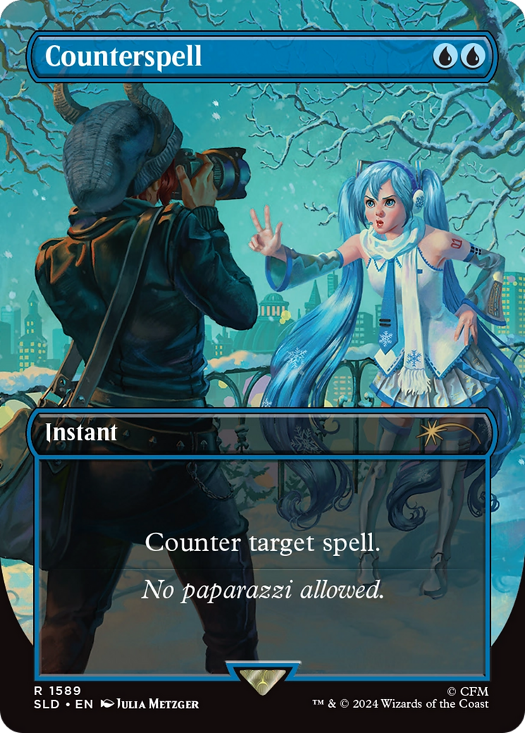 Counterspell - Secret Lair Drop (Borderless)
