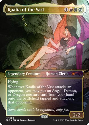 Kaalia of the Vast (Rainbow Foil) [Secret Lair Drop Series] Foil