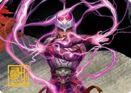 All-Out Assault Art Card (43/54) (Gold-Stamped Signature) - Art Series: Tarkir: Dragonstorm