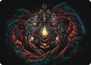 Mox Jasper Art Card (41/54) - [Art Series: Tarkir: Dragonstorm]